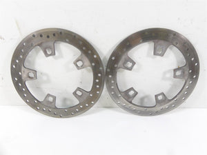 2014 Harley Touring FLHTK Electra Glide Front Brake Rotor Disc Set 41500017 | Mototech271
