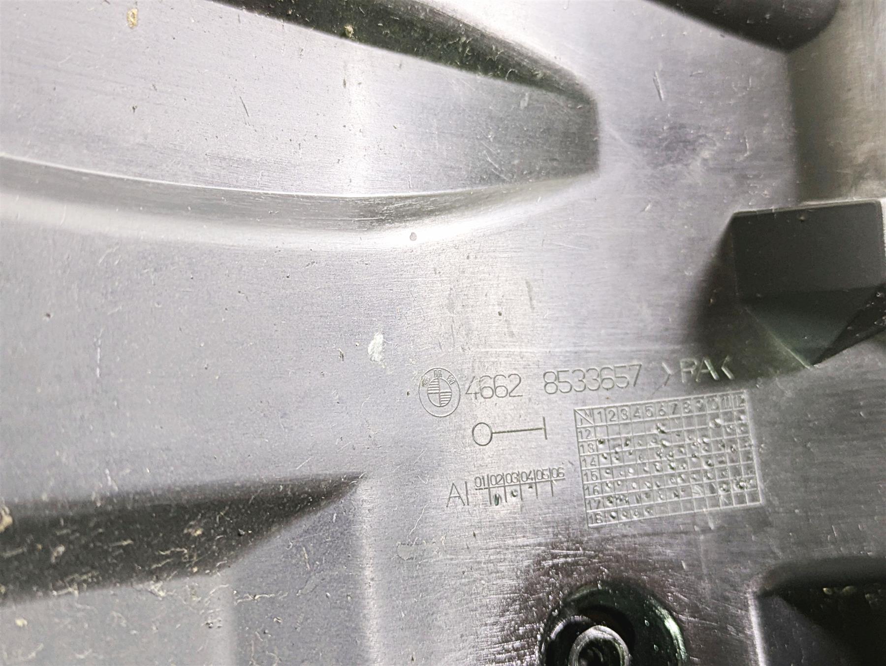 2018 BMW R1200GS GSW K50 Rear Tire Fender Mudflap Guard 46628533657 {{ shop.shopifyCountryName }} - Mototech271