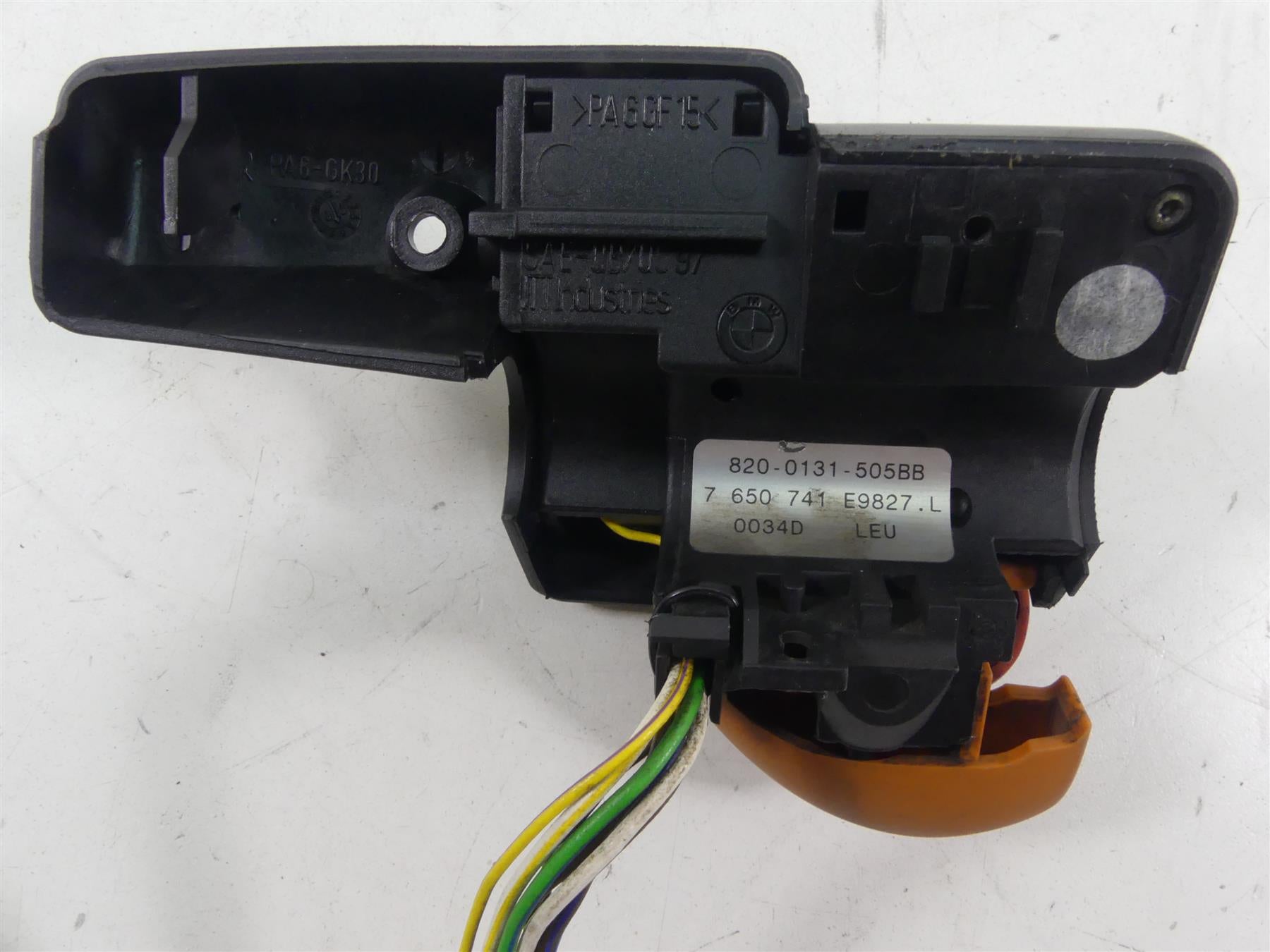 2001 BMW R1150 GS R21 Left Hand Light Blinker Control Switch 61317709735 7650741 {{ shop.shopifyCountryName }} - Mototech271