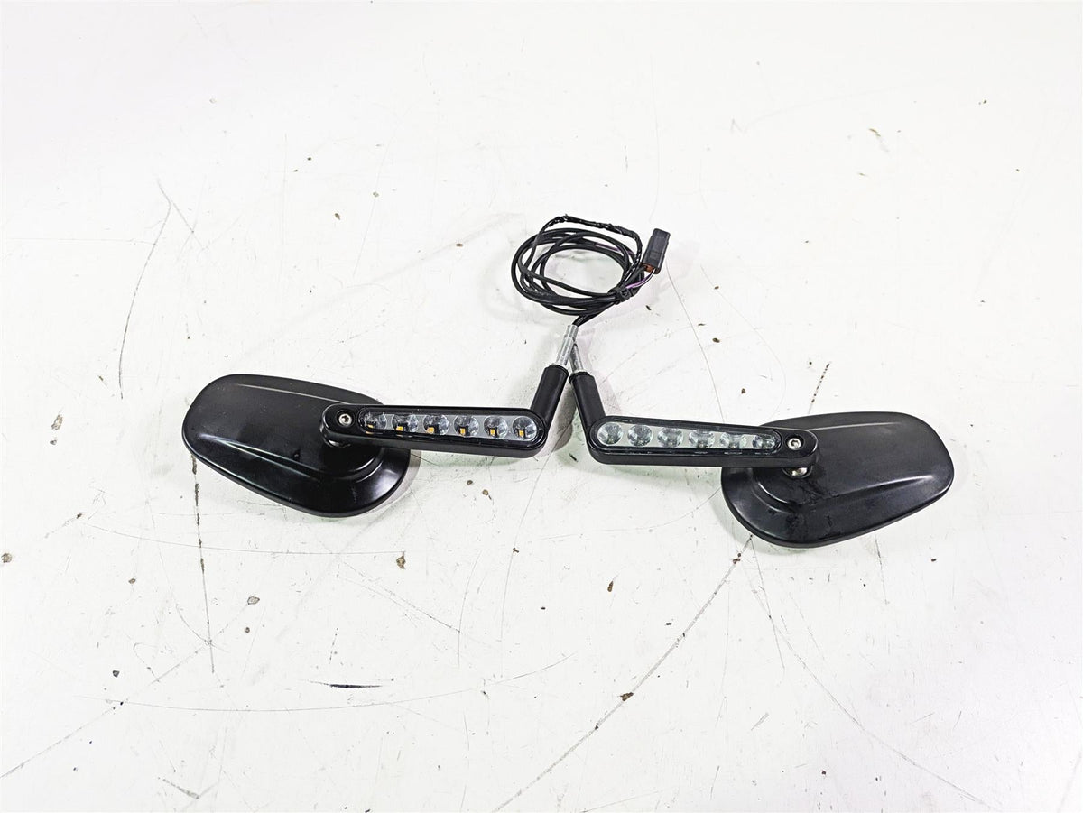 2012 Harley VRSCF Muscle V Rod Rear View Mirror Turn Signal Set 92094-09 {{ shop.shopifyCountryName }} - Mototech271