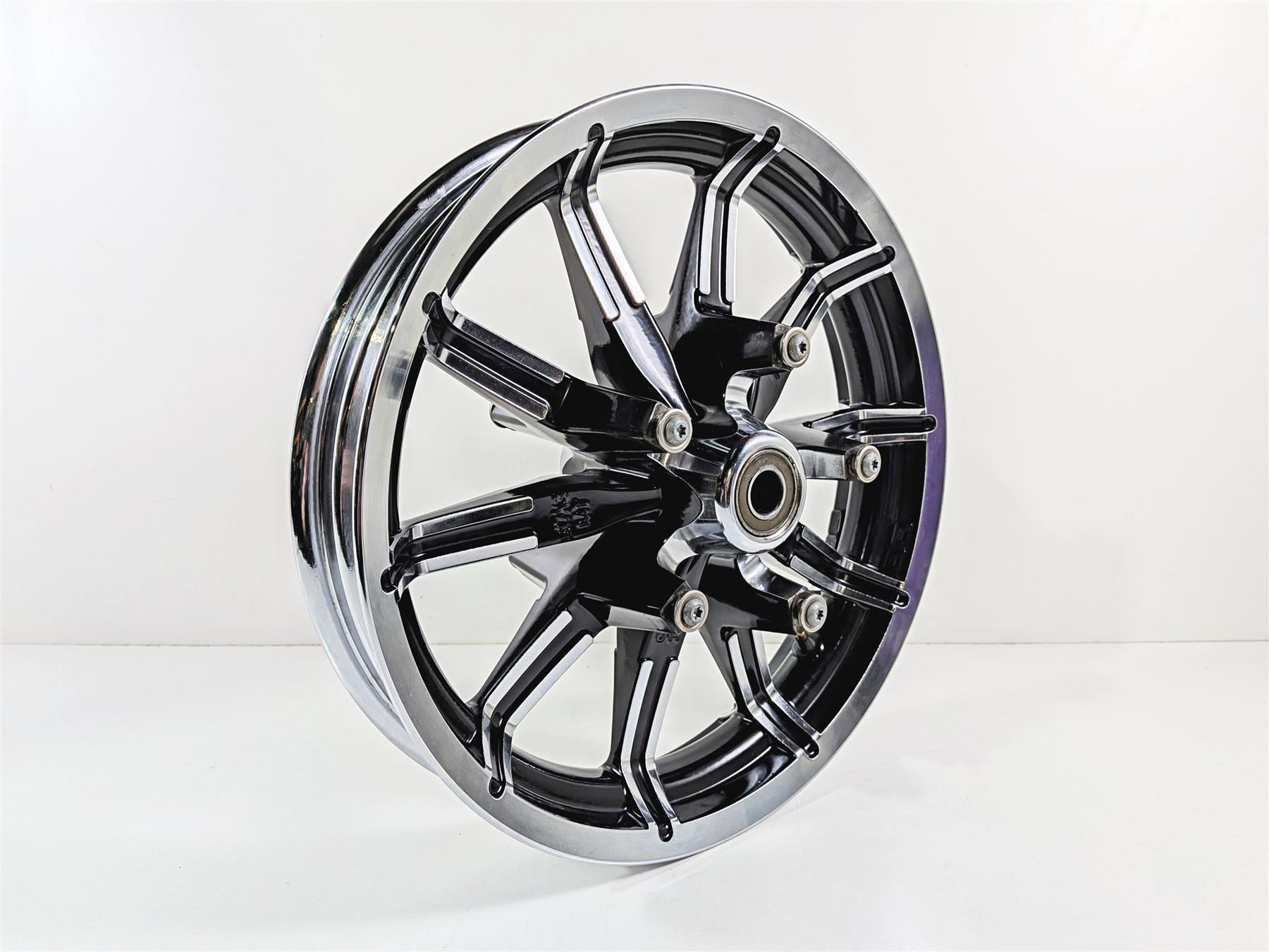 2018 Harley Touring FLHTCU Electra Glide Front Wheel Rim 17x3 Impeller Chrome 43300019-Mototech271
