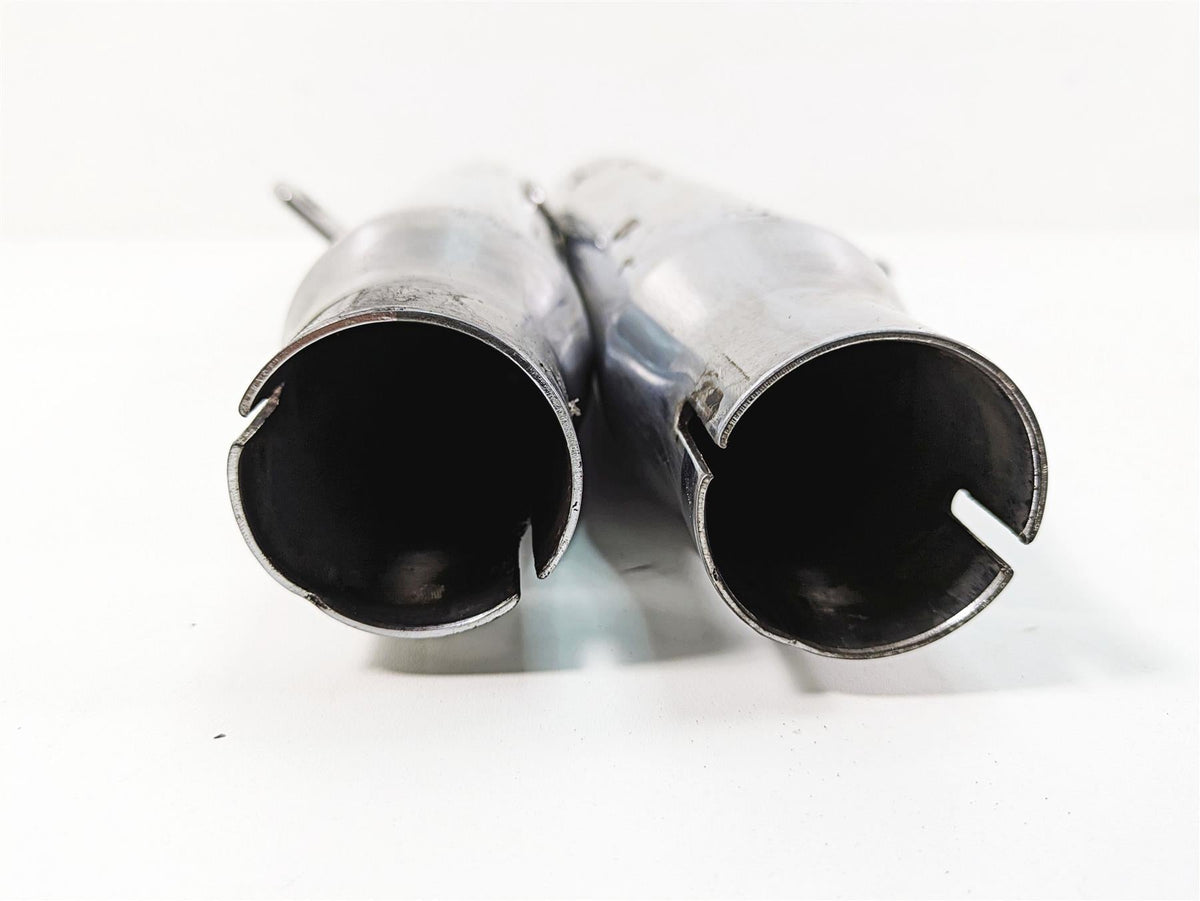 1986 Harley Sportster XLH 883 Oem Slip On Slash Cut Muffler Silencer Set {{ shop.shopifyCountryName }} - Mototech271