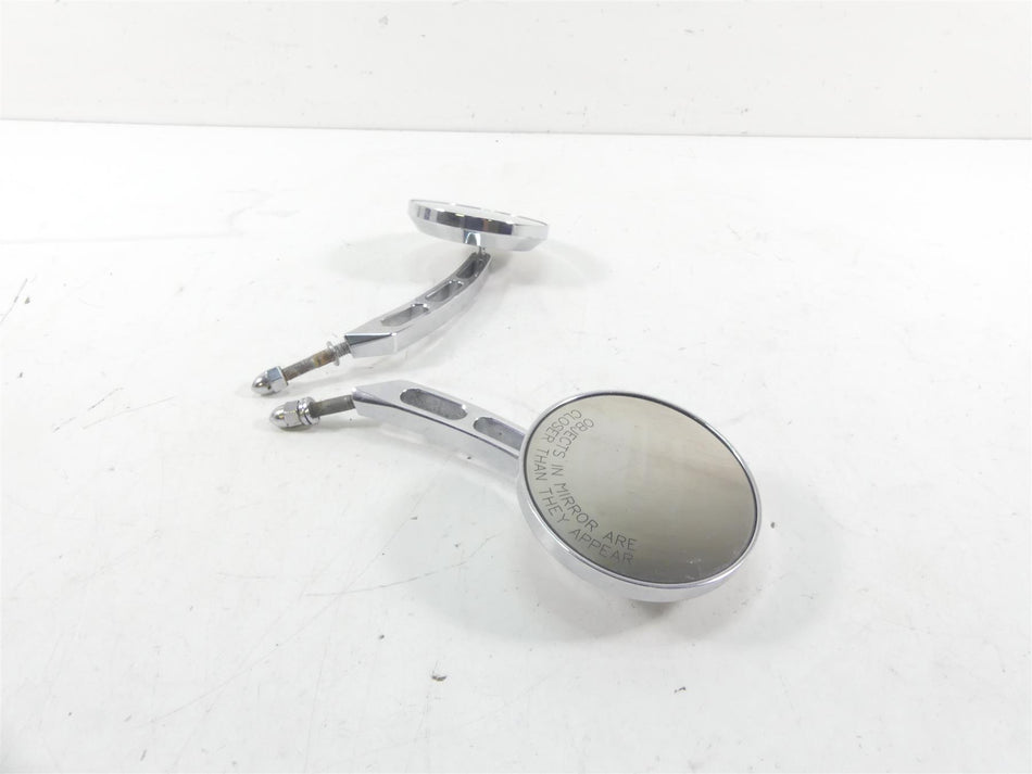 2000 Harley Dyna FXR4 CVO Super Glide Rear View Billet Mirror Set 91507-99 {{ shop.shopifyCountryName }} - Mototech271