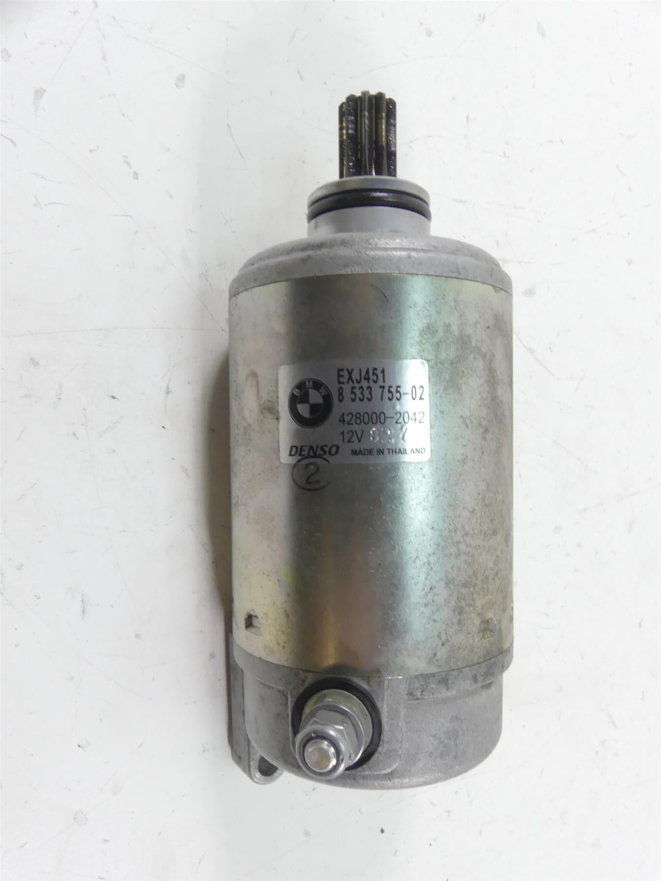 2015 BMW K1600GT K48 Denso Engine Starter Motor 12418533755 12419457327 {{ shop.shopifyCountryName }} - Mototech271