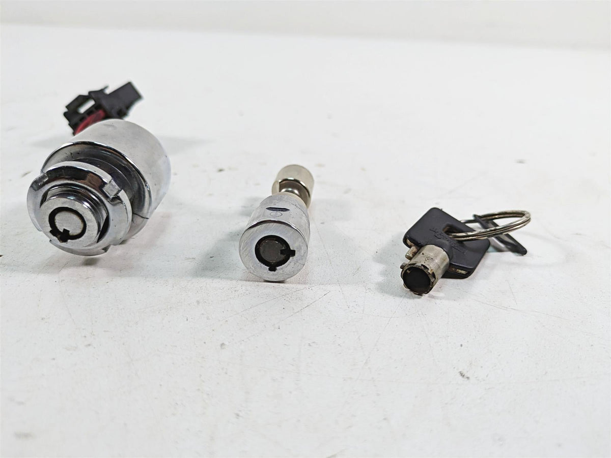 2005 Harley Dyna FXDL Low Rider Ignition Switch Key Lock Set 71476-95 {{ shop.shopifyCountryName }} - Mototech271