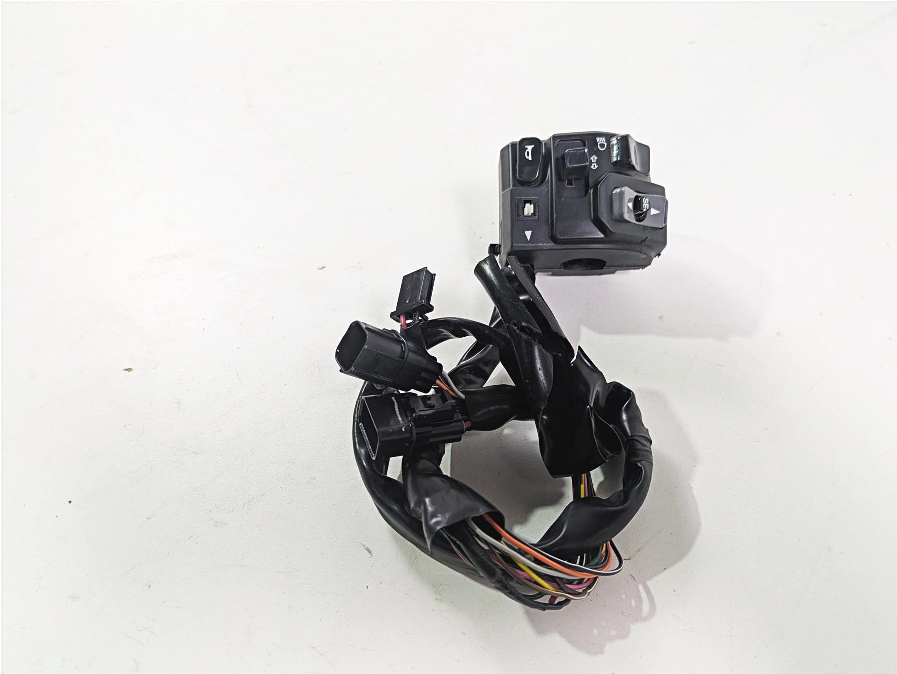 シンク 2024 Kawasaki ZX6R ZX636 Ninja Left Hand Control Switch Light Horn