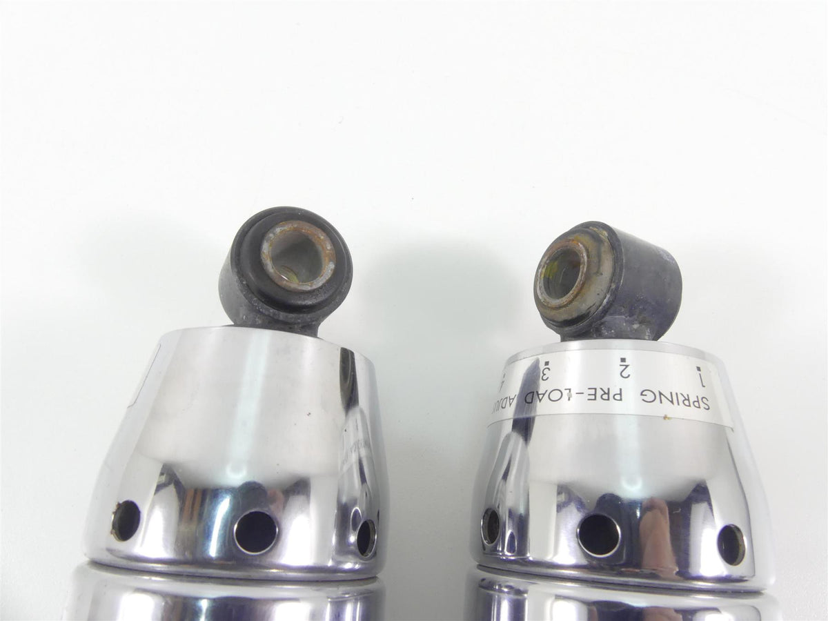 2009 Harley Dyna FXDF SE CVO Fat Bob Rear 12" Chrome Shock Damper Set 54608-04 {{ shop.shopifyCountryName }} - Mototech271