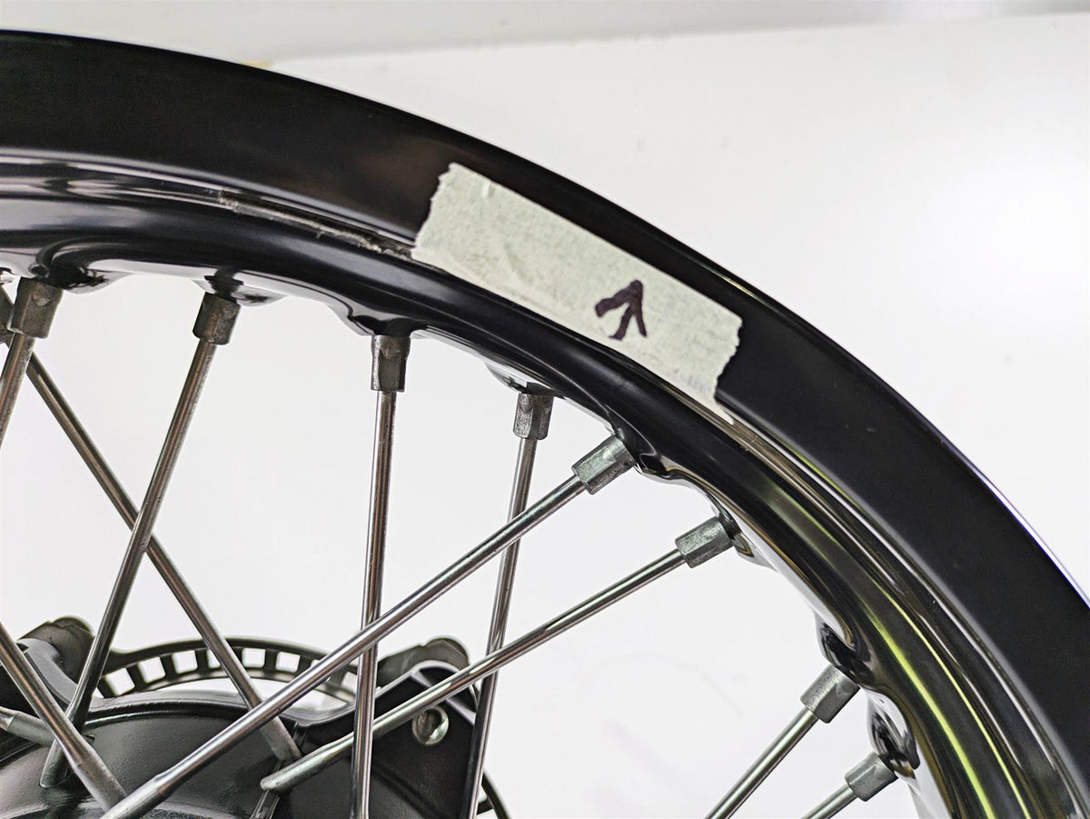2014 BMW R nine T R9T K21 Front Wheel Rim Black Spoke 17x3.5 -Ding 36318546108 {{ shop.shopifyCountryName }} - Mototech271