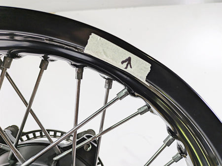 2014 BMW R nine T R9T K21 Front Wheel Rim Black Spoke 17x3.5 -Ding 36318546108 {{ shop.shopifyCountryName }} - Mototech271