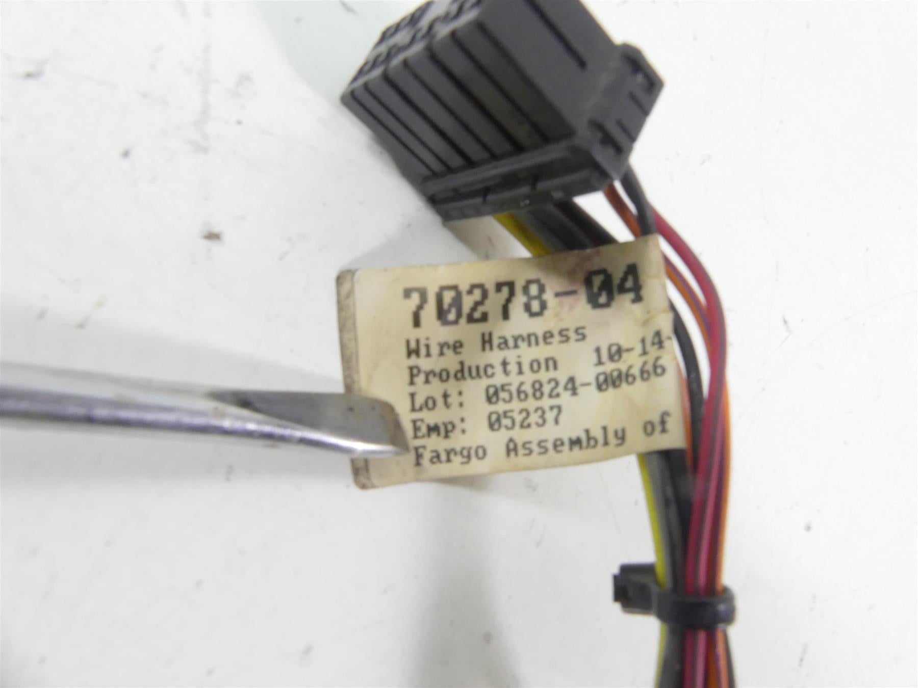 2005 Harley Touring CVO FLHTC SE Electra Glide Auxiliary Switches 70278-04 {{ shop.shopifyCountryName }} - Mototech271