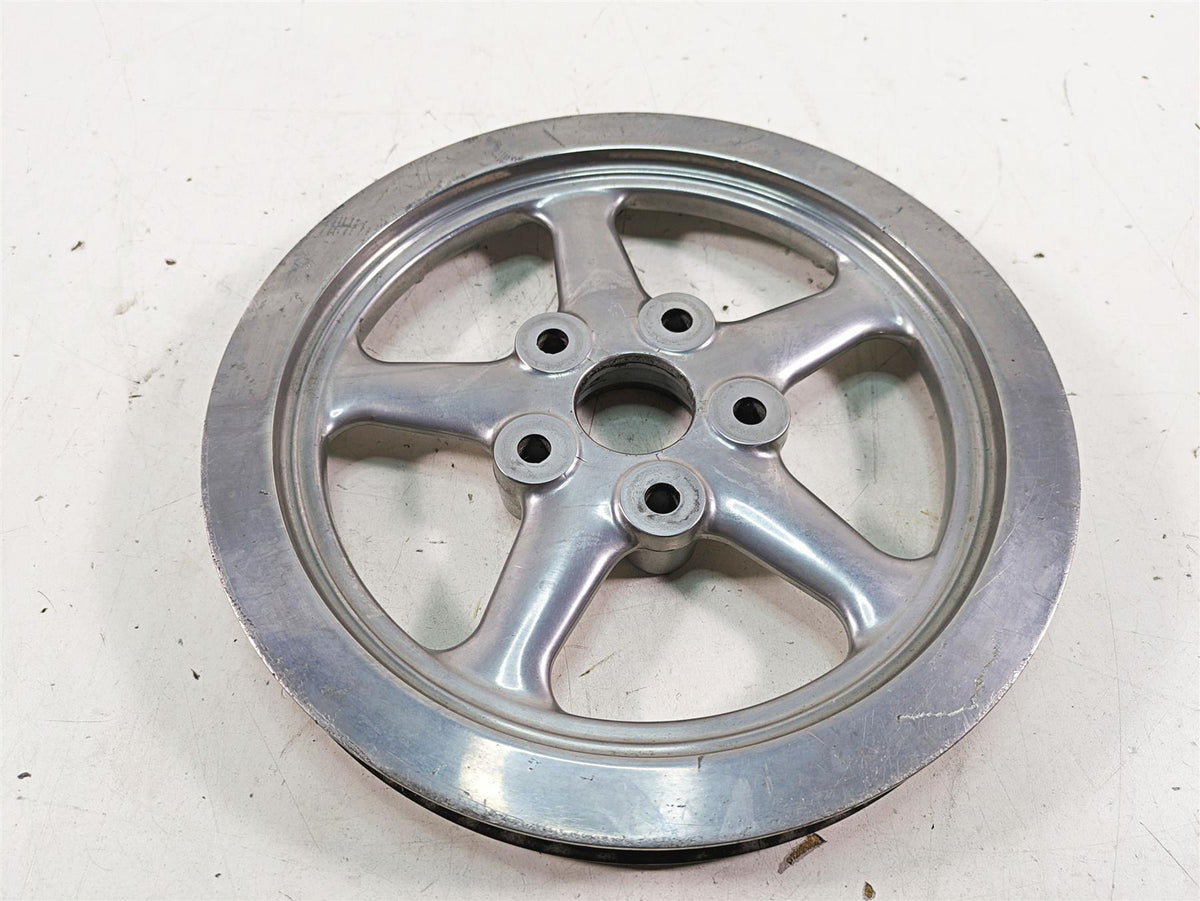 2009 Harley FXCWC Softail Rocker C Rear Drive Belt Pulley 66T 1" 40585-08 {{ shop.shopifyCountryName }} - Mototech271