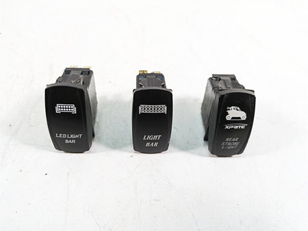2018 Yamaha YXZ1000R EPS SS Led Light Bar & Rear Strobe Light Switch Set {{ shop.shopifyCountryName }} - Mototech271