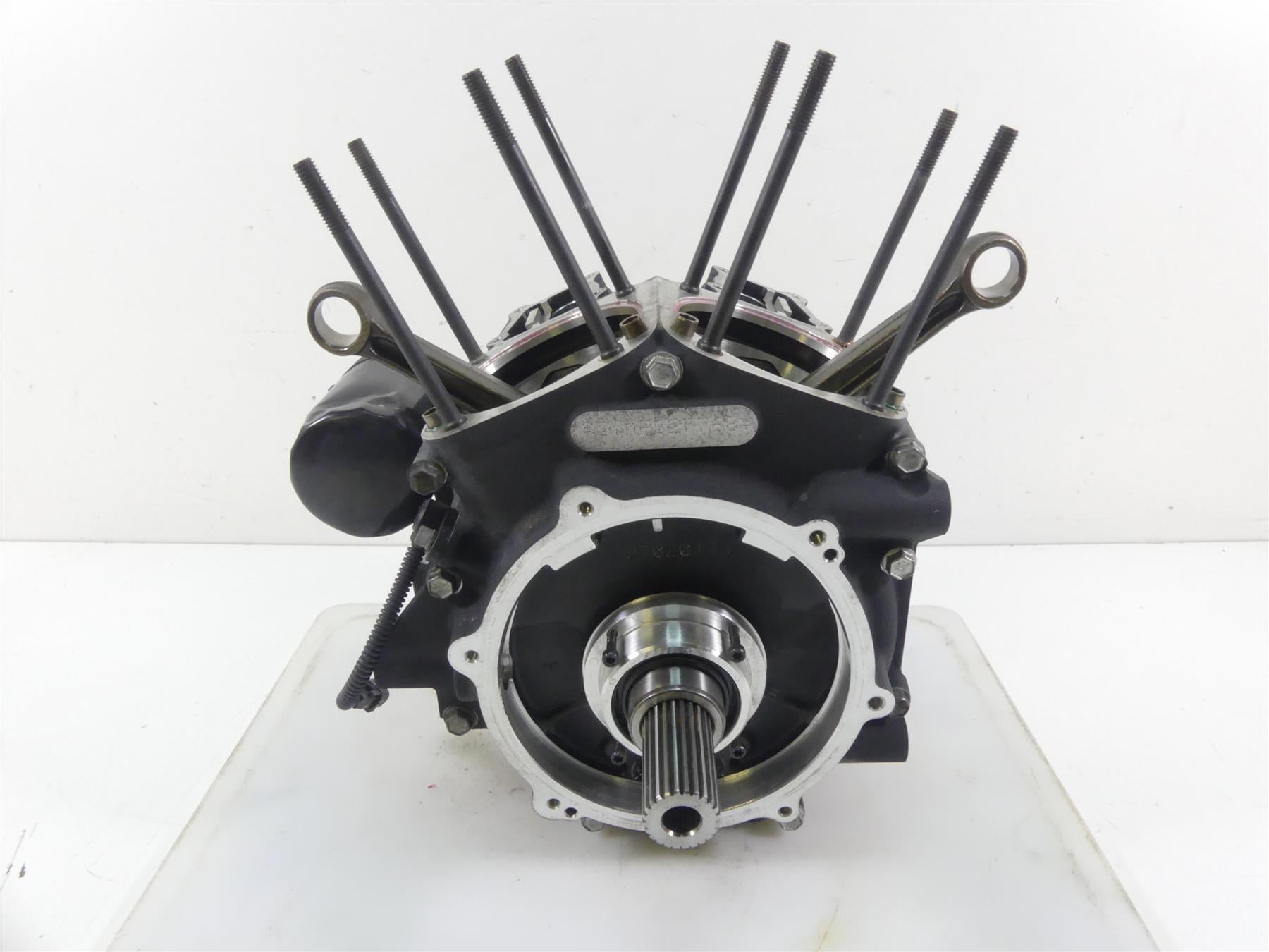 2015 Harley FXDF Dyna Fat Bob Lower Engine Case + Crankshaft Flywheel 24621-06B | Mototech271