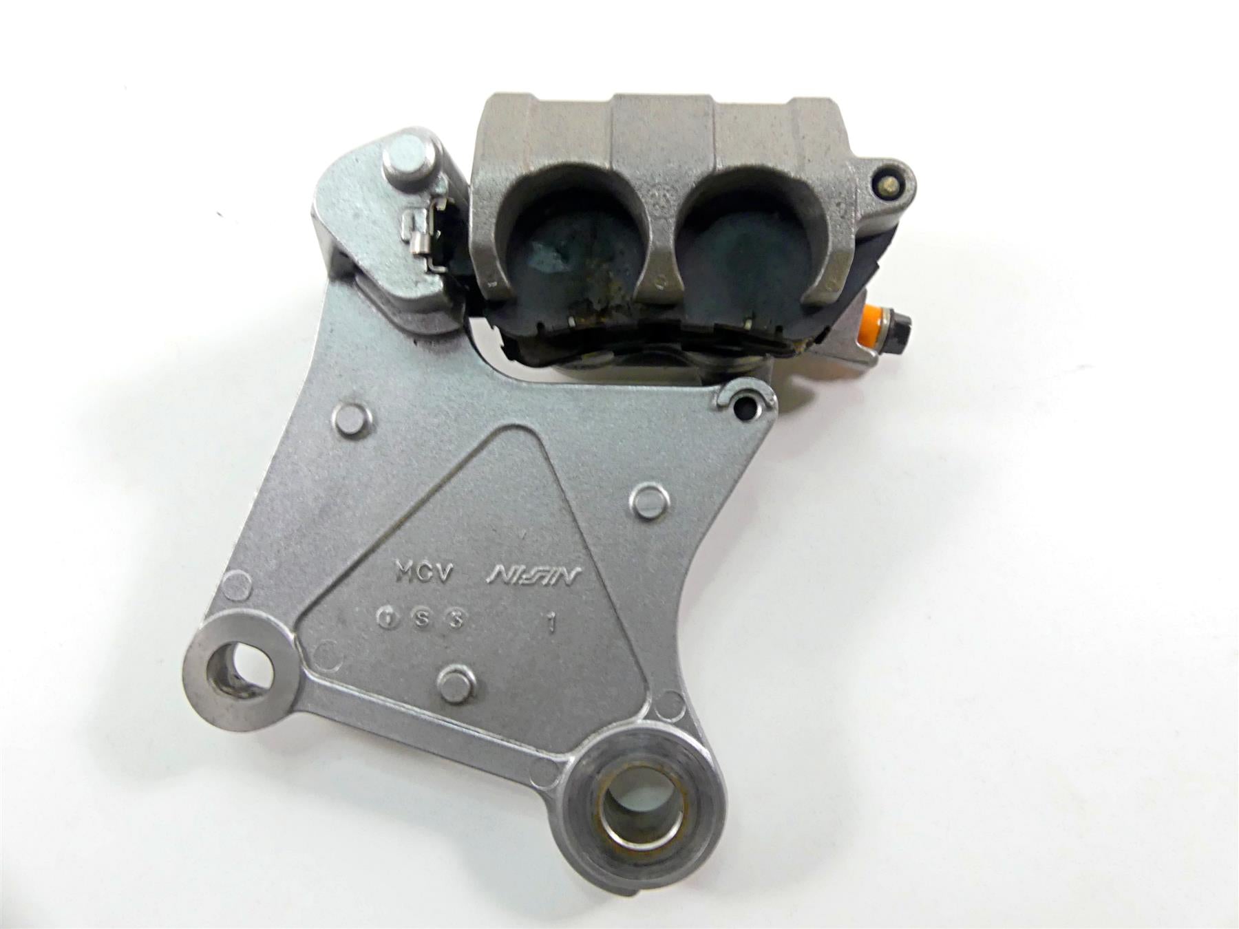 2002 Honda VTX1800 R Rear Nissin Brake Caliper & Bracket 45250-MCV-006 {{ shop.shopifyCountryName }} - Mototech271