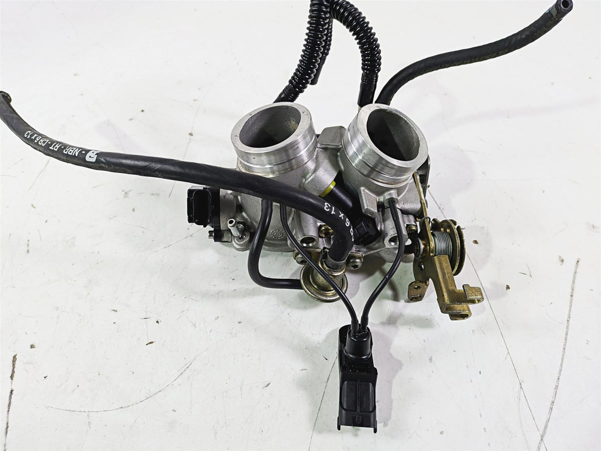 2008 Aprilia RSVR 1000 Factory Throttle Bodies Body Set AP0296970 {{ shop.shopifyCountryName }} - Mototech271