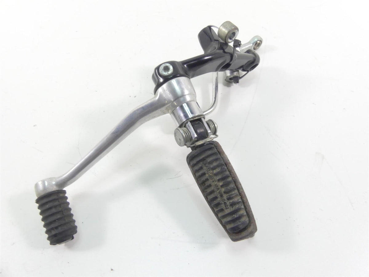 2006 Harley VRSCD Night Rod Left Front Footpeg + Shift Lever & Links 51091-06BK {{ shop.shopifyCountryName }} - Mototech271