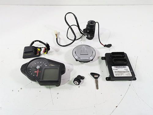 2008 Aprilia RSVR 1000 Factory Gauge Cdi Immobilizer Key Set AP8127689 AP0266536 | Mototech271