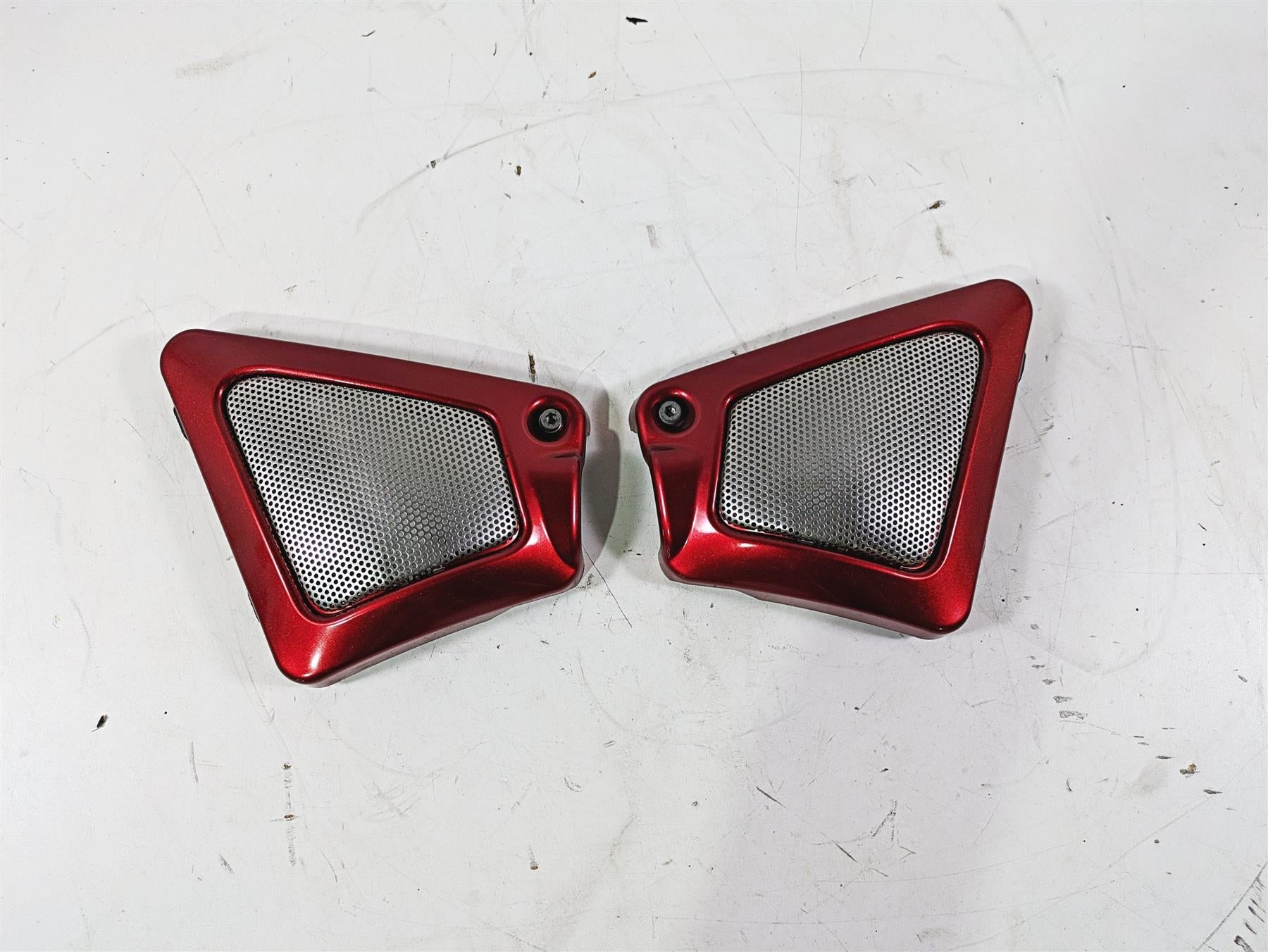 2013 Harley VRSCDX Night Rod Sp Neck Cover Set Ember Red Sunglo 66297-07 {{ shop.shopifyCountryName }} - Mototech271