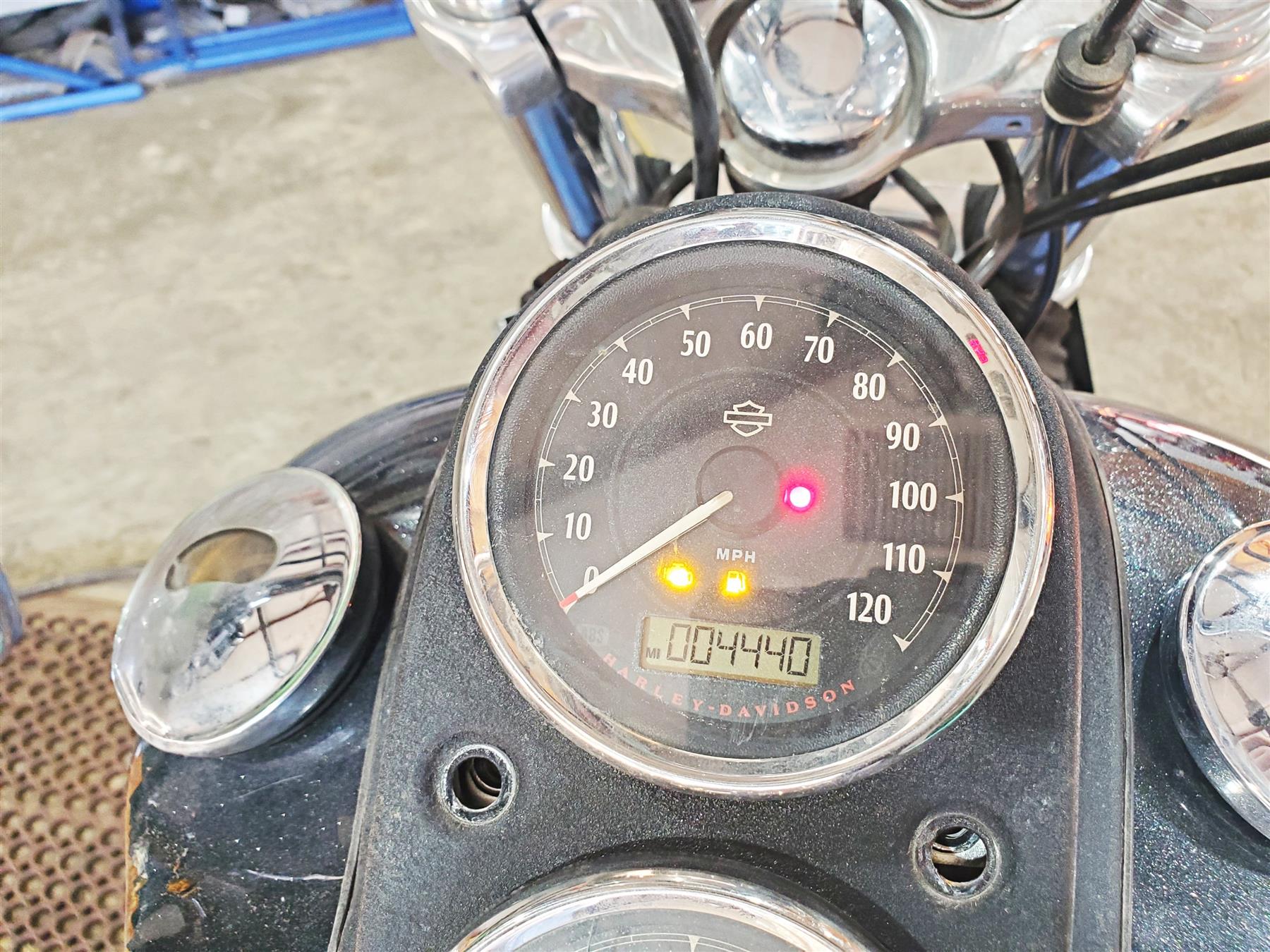 2015 Harley FXDL Dyna Low Rider Speedometer Gauge Instrument 4K 67478-12A {{ shop.shopifyCountryName }} - Mototech271