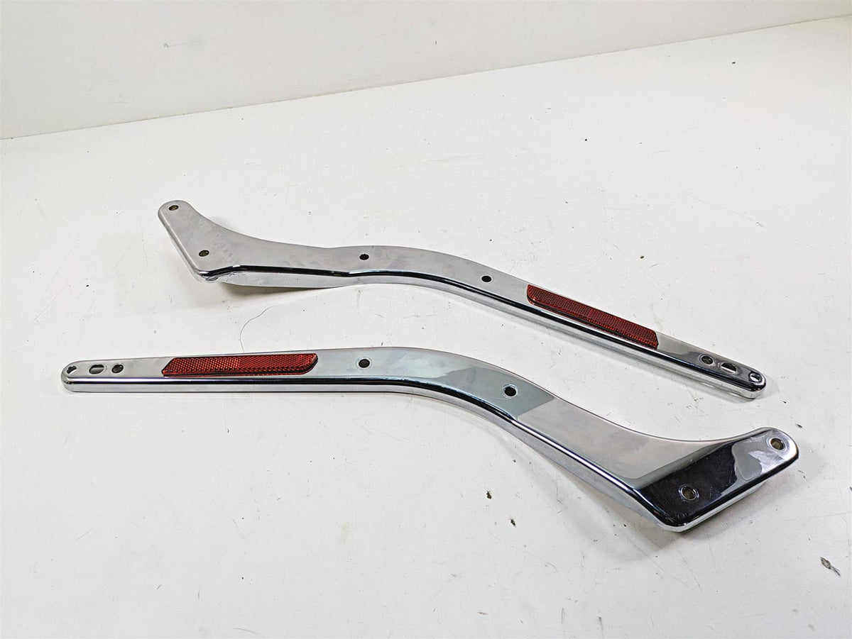 2006 Harley Softail FXSTSI Springer Rear Frame Fender Chrome Braces 60146-06A {{ shop.shopifyCountryName }} - Mototech271