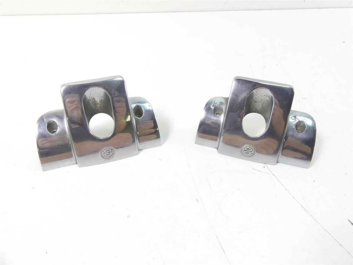 2002 Harley Softail FXSTDI Deuce Chrome Spark Plug Covers 43870-00 43869-00 {{ shop.shopifyCountryName }} - Mototech271