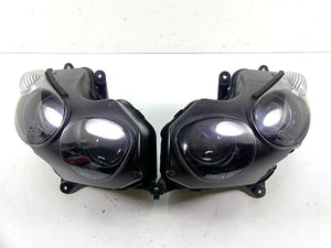 2010 Kawasaki ZX1400 ZX14 R Ninja Headlight Lamp Lens Set 23007-0066 23007-0067