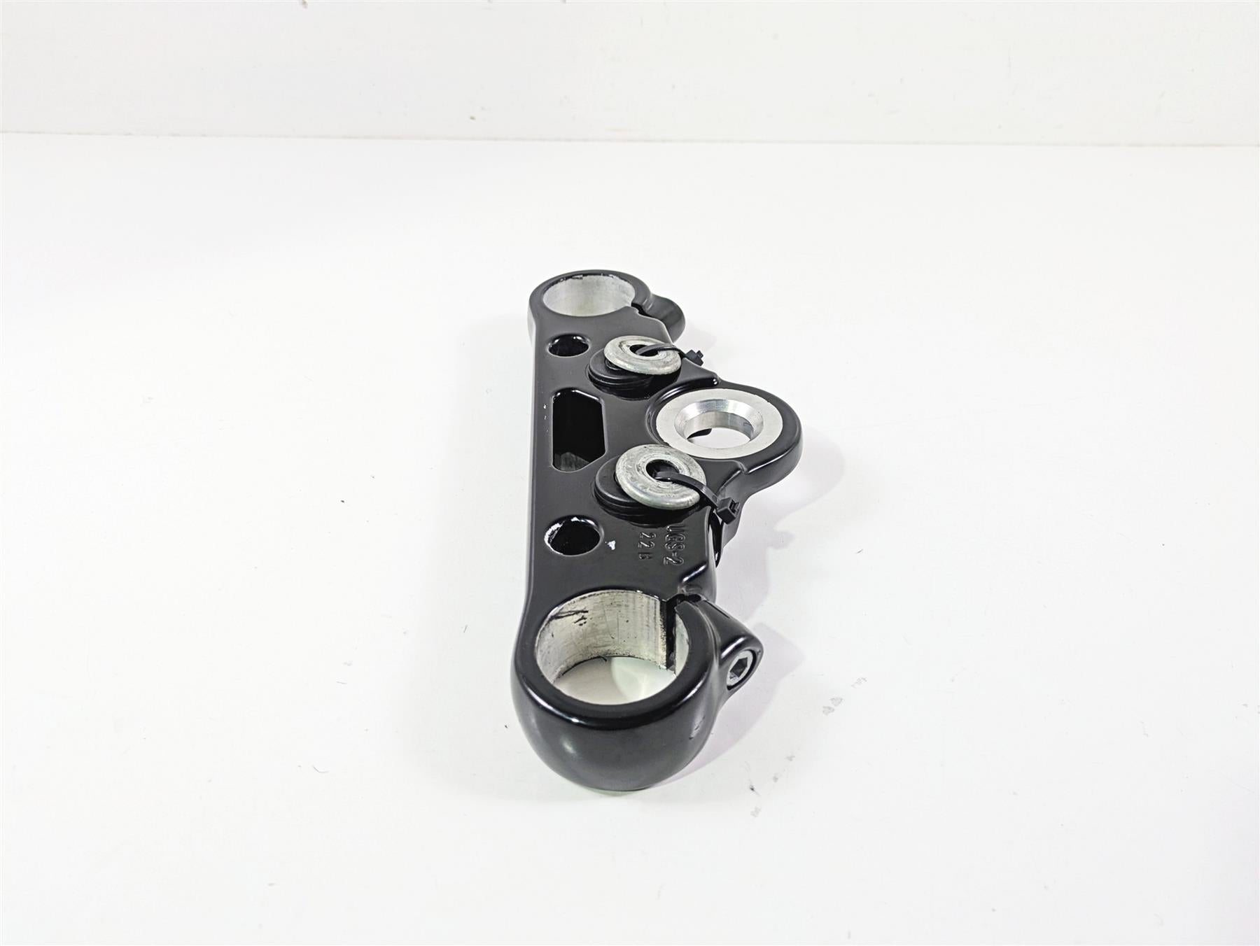 2014 Harley FXDF Dyna Fat Bob Upper Triple Tree Steering Clamp Black 48640-09 {{ shop.shopifyCountryName }} - Mototech271