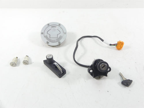 2001 BMW R1150 GS R21 Ignition Switch Key Lock Fuel Tank Lid Set 51252313183 | Mototech271
