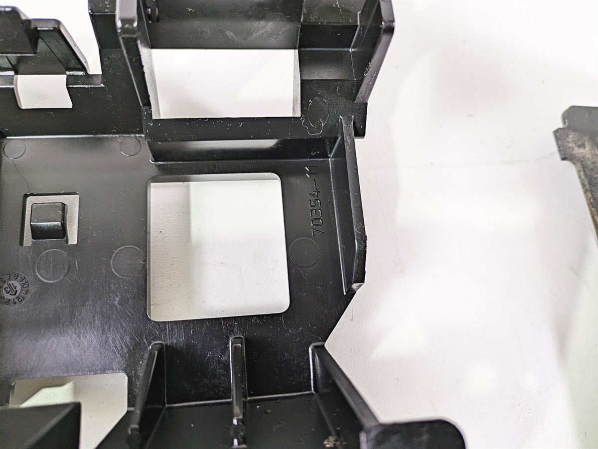 2014 Harley FLS Softail Slim Electric Battery Holder Plastic Set 70354-11 {{ shop.shopifyCountryName }} - Mototech271