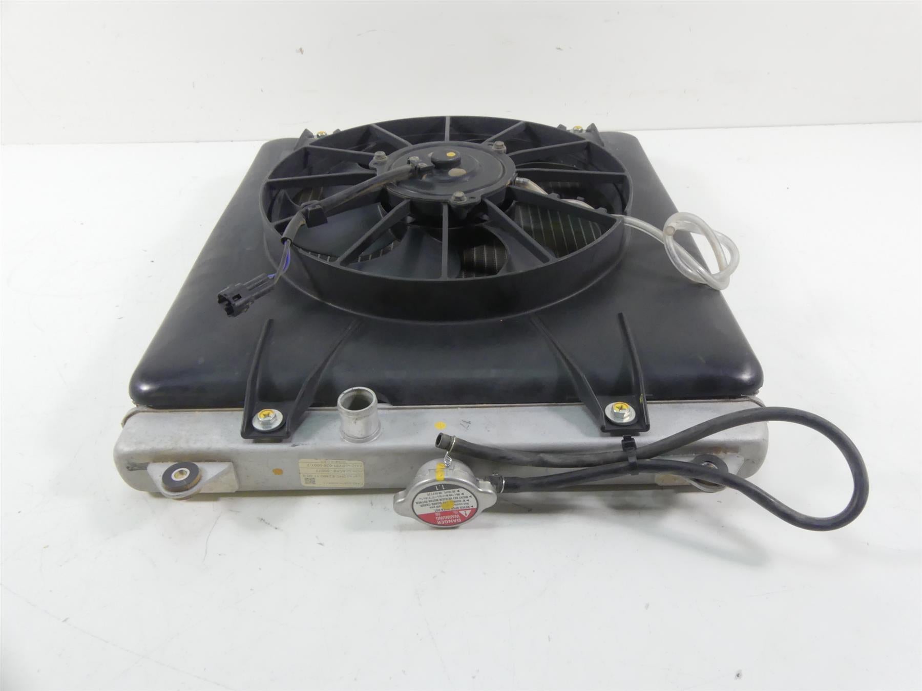 2018 Yamaha YXZ1000R EPS SS Radiator Cooler Fan + Reservoir Set 2HC-E2460-11-00 {{ shop.shopifyCountryName }} - Mototech271