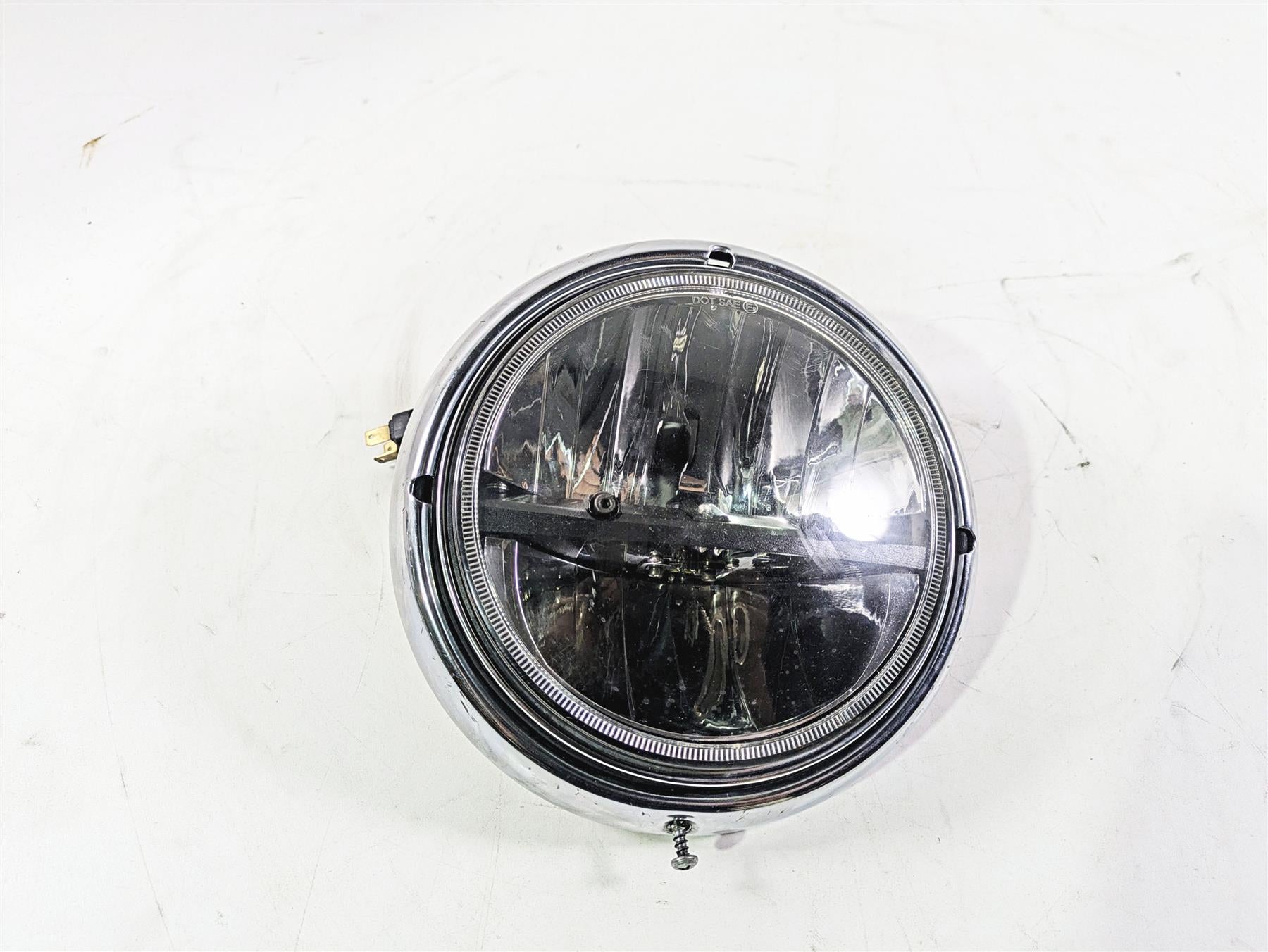 1996 Harley Touring FLHTCUI Electra Glide Led Headlight Head Lamp -Tested {{ shop.shopifyCountryName }} - Mototech271