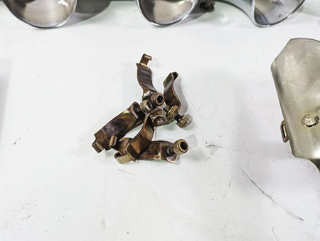 2006 Triumph Rocket 3 Exhaust Chrome Heat Shield Cover Set T2208512 {{ shop.shopifyCountryName }} - Mototech271