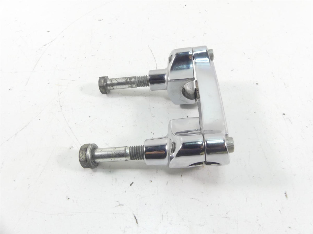 1998 Harley Dyna FXDL Low Rider Handlebar Riser Holder Clamps 56119-77A {{ shop.shopifyCountryName }} - Mototech271