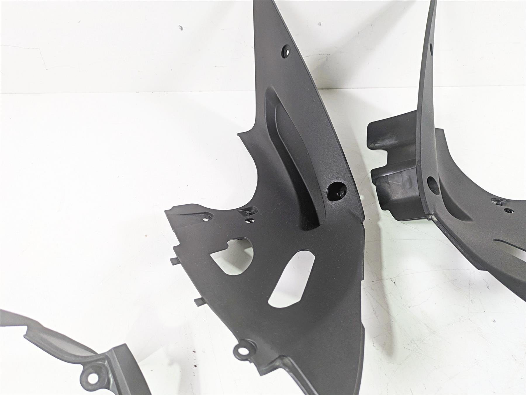 2020 Kawasaki ZX6R ZX636 Ninja Black Molded Plastic Infill Fairing Cover Set {{ shop.shopifyCountryName }} - Mototech271