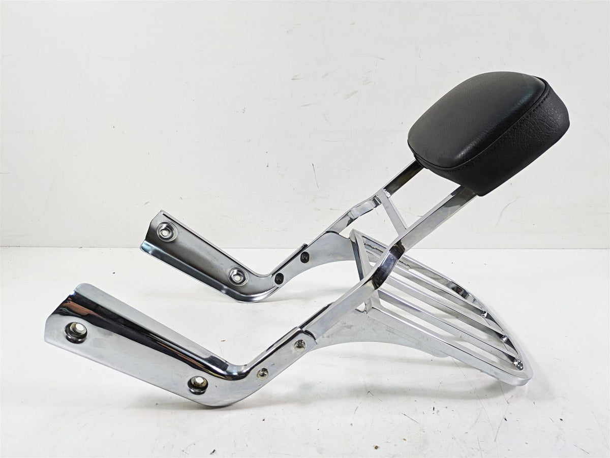 2011 Triumph America Sissybar Sissy Bar Backrest + Luggage Rack A9738024 {{ shop.shopifyCountryName }} - Mototech271