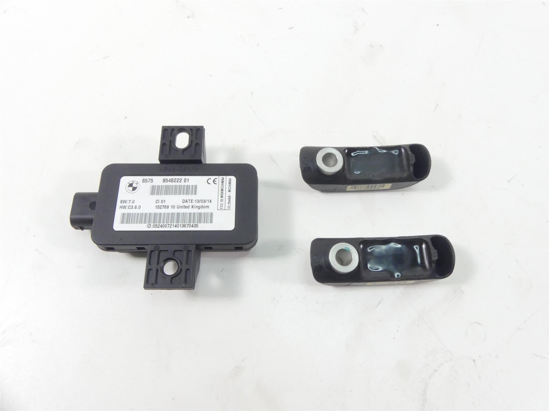 2014 BMW R1200GS K50 Tire Pressure Module Rdc & Sensor Set 65758546222