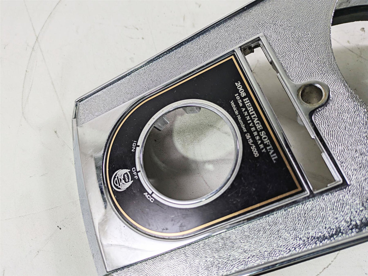2008 Harley FLSTC 105TH Softail Heritage Fuel Tank Dash Cover Console 71273-00A {{ shop.shopifyCountryName }} - Mototech271