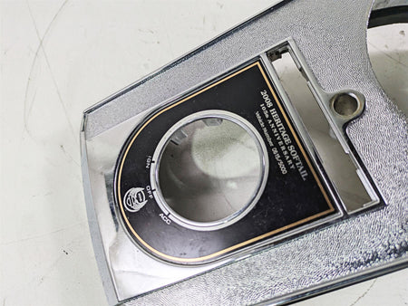 2008 Harley FLSTC 105TH Softail Heritage Fuel Tank Dash Cover Console 71273-00A {{ shop.shopifyCountryName }} - Mototech271