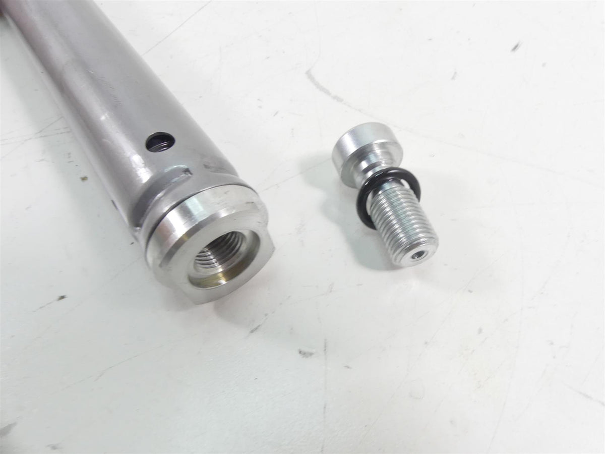 2015 Ducati Diavel Carbon Red Left Front Shock Internals + Outer Tube 34520841A {{ shop.shopifyCountryName }} - Mototech271