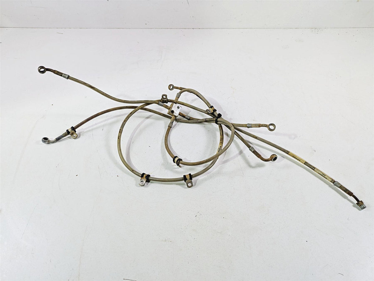 2011 Can-Am Outlander 650 4X4 XT Full Brake Line Hose Set 705600579 705600925 {{ shop.shopifyCountryName }} - Mototech271