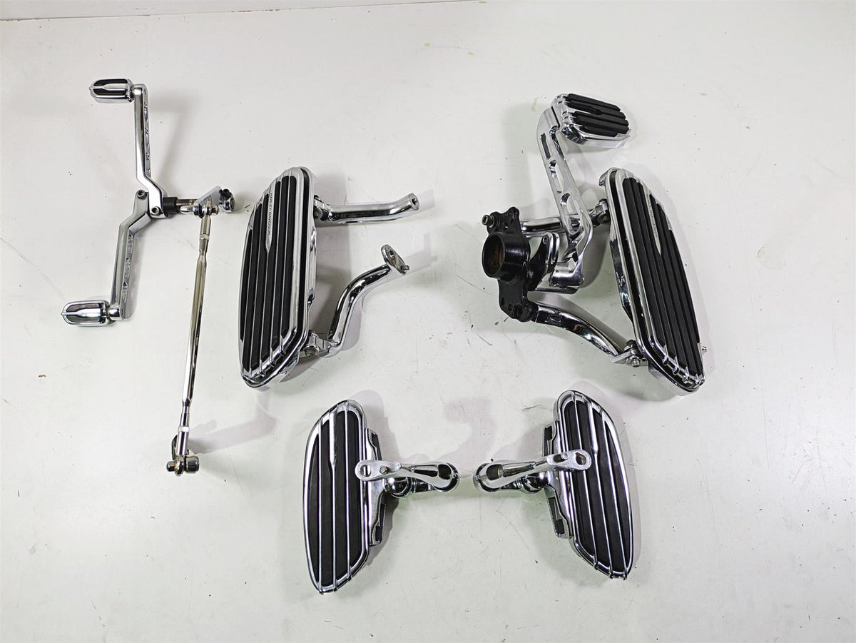 2011 Harley Touring FLHTCUSE CVO E-Glide Chrome Full Floor Board Set 51499-09A {{ shop.shopifyCountryName }} - Mototech271