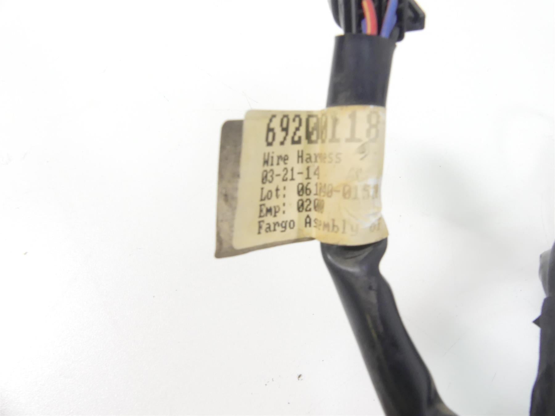 2014 Harley Touring FLHTK Electra Glide Main Wiring Harness Loom 69200118 {{ shop.shopifyCountryName }} - Mototech271