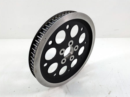 2006 Harley Touring FLHTCUI Electra Glide Rear Drive Belt Pulley 70T 40117-00 {{ shop.shopifyCountryName }} - Mototech271