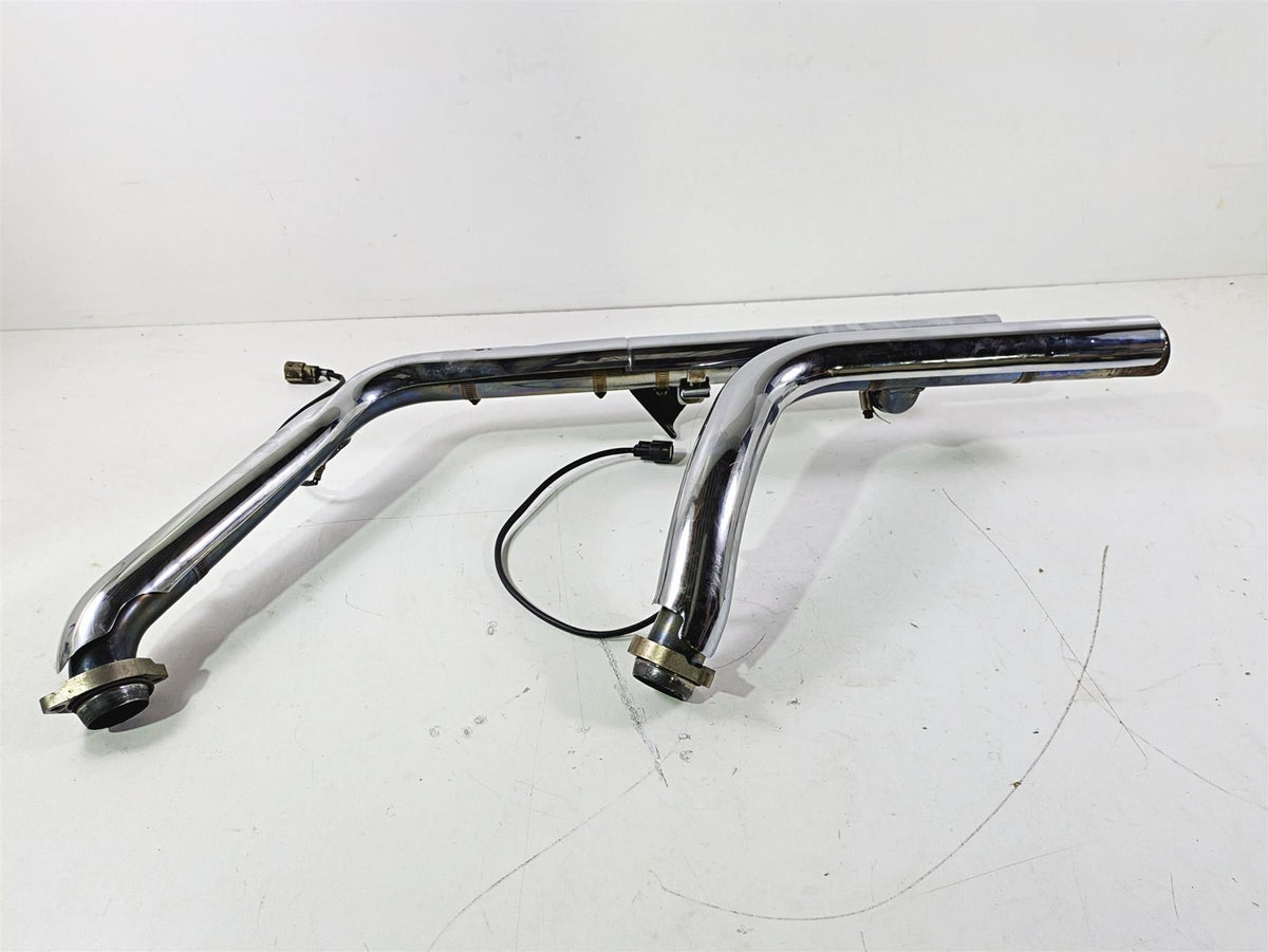 2017 Harley FLS Softail Slim Stock Header Manifold Heat Shield Set Read 65600196 {{ shop.shopifyCountryName }} - Mototech271