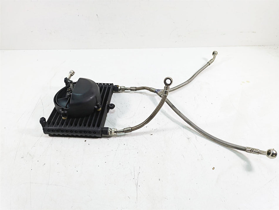 2014 Moto Guzzi California 1400 T Oil Cooler Lines Hoses & Fan Set B063090 {{ shop.shopifyCountryName }} - Mototech271