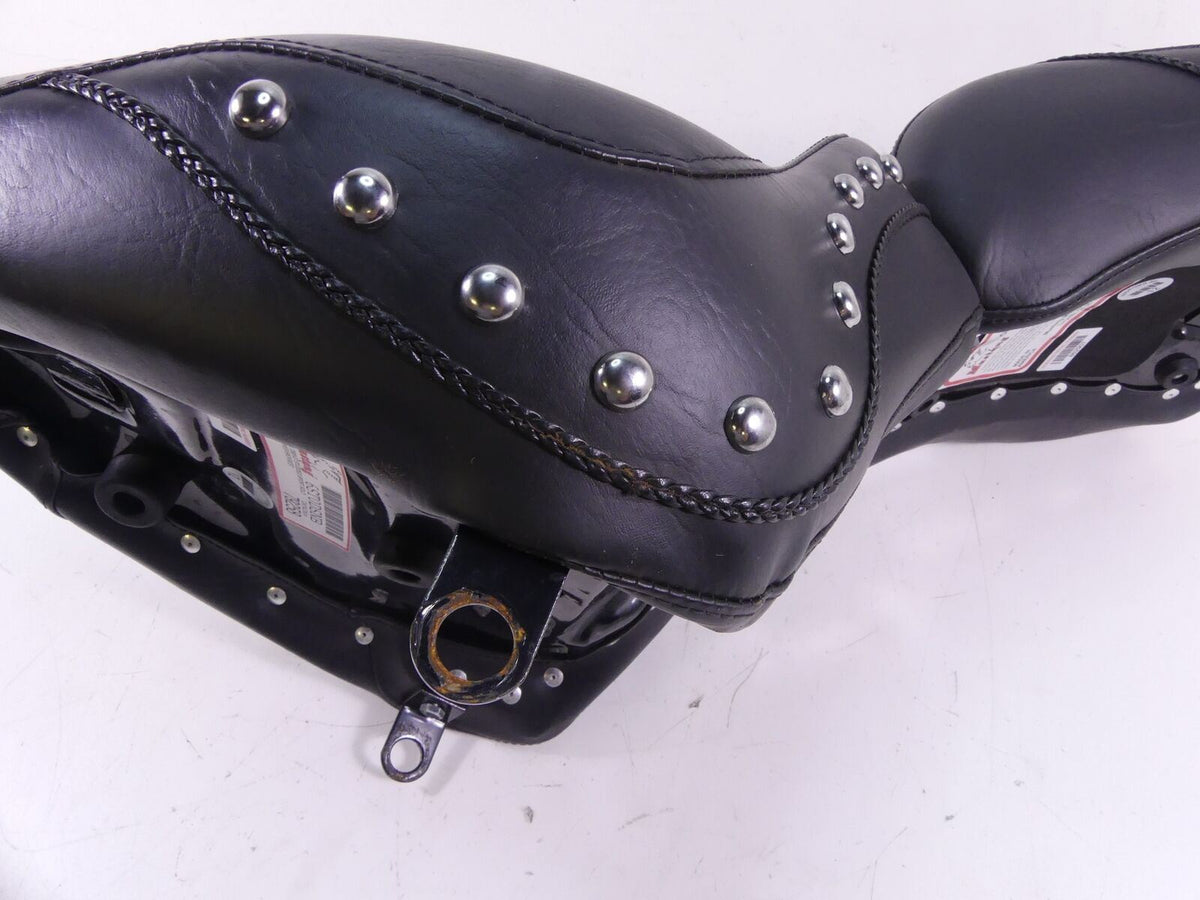 2001 Harley Softail FLSTC Heritage Mustang Studded Seat Saddle Set 79258 {{ shop.shopifyCountryName }} - Mototech271