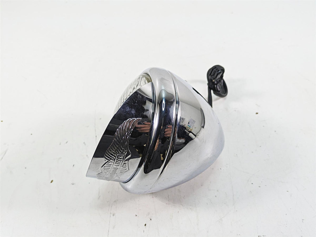 2000 Harley FXSTS Softail Springer Headlight Head Light Lamp + Visor 69769-05A {{ shop.shopifyCountryName }} - Mototech271