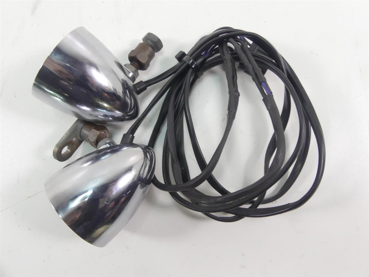 2003 Harley Sportster XL1200 C 100th Anniv Front Turn Signal Set - Read 68972-00 {{ shop.shopifyCountryName }} - Mototech271