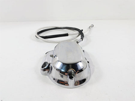 2008 Harley FXDSE CVO Dyna Transmission Chrome Clutch Release Cover 37137-07A-Mototech271