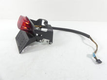 Load image into Gallery viewer, 2009 Harley FXDF Dyna Fat Bob Taillight Rear Lamp + Plate Holder Set 60250-08A
